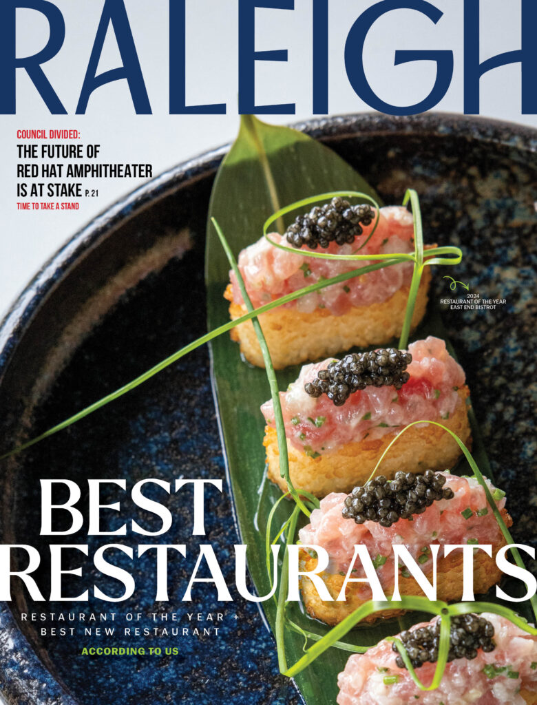 Raleigh Magazine Best Restaurants Cover