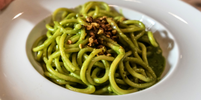 La Terrazza Pistachio Pesto Pasta