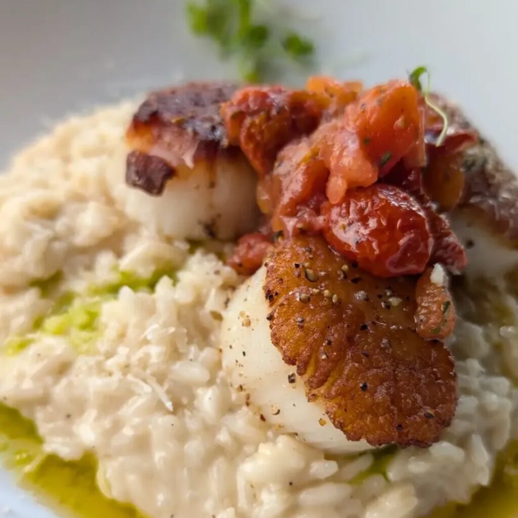Mulino Risotto with Scallops
