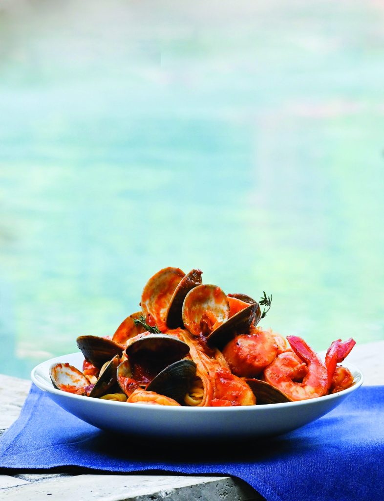 Seafood Pasta at Mulino