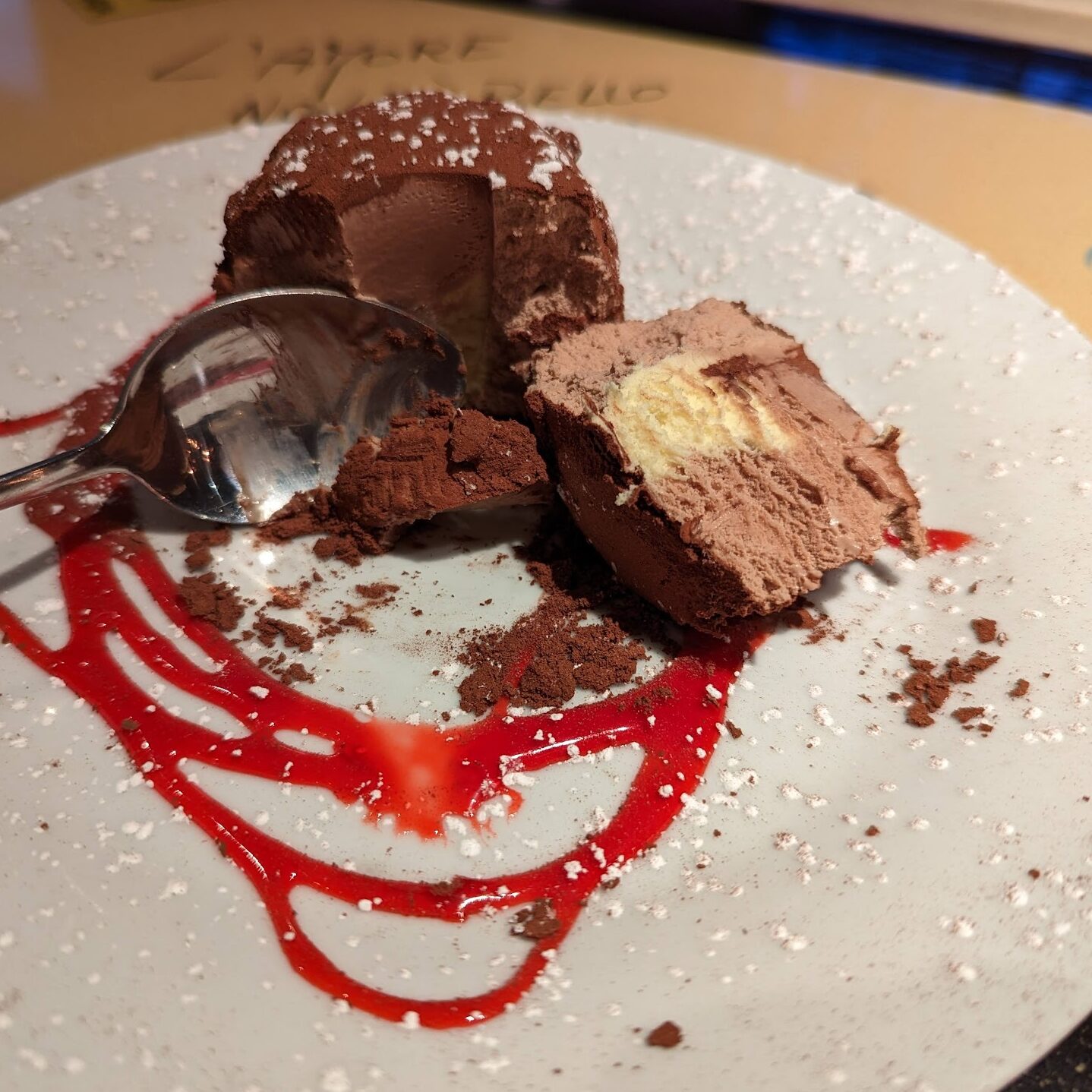 Chocolate Tartufo at Mulino